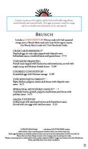 CL 708 Menu brunch 7-22