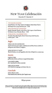 CL Menu NYE 12-23