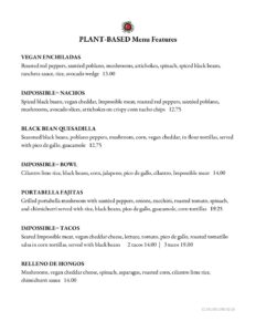 CL Menu 181, 301, 780 Vegan 2-26